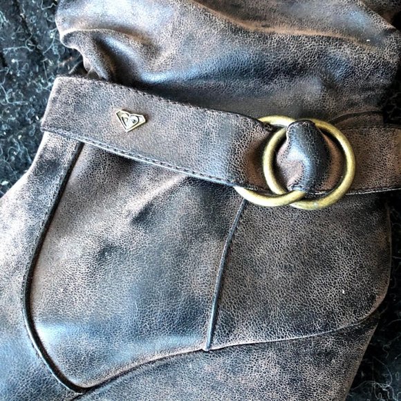 Roxy Brown "Leather" Presley Wedge Boot - Picture 3 of 5